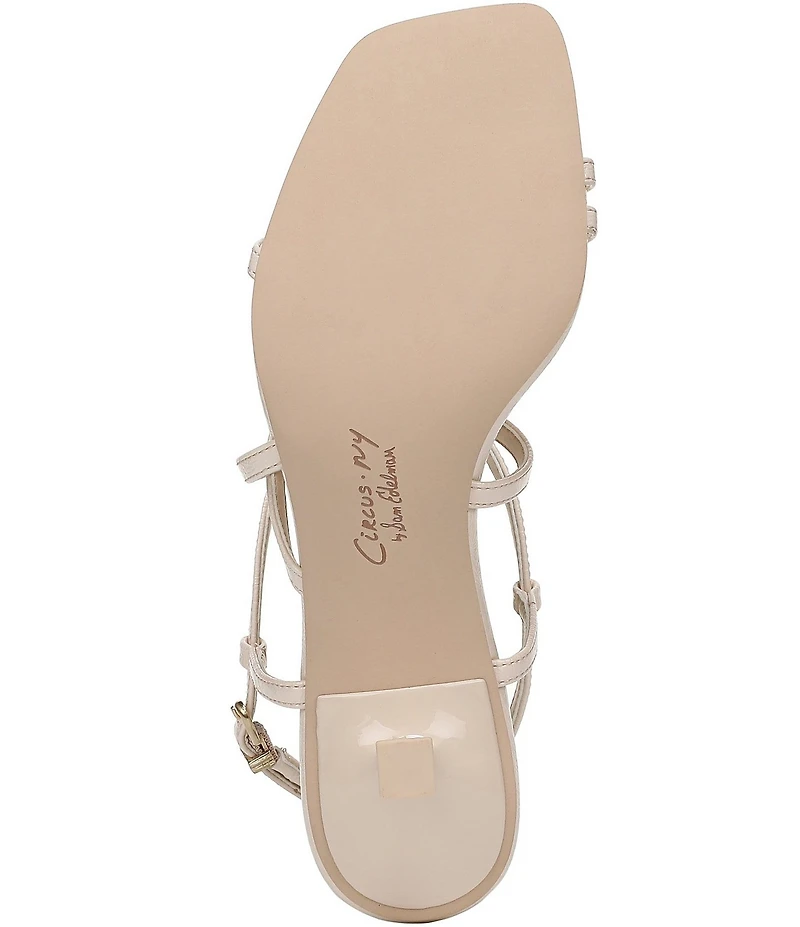 Circus NY by Sam Edelman Jasmine Glossy Ankle Strap Dress Sandals