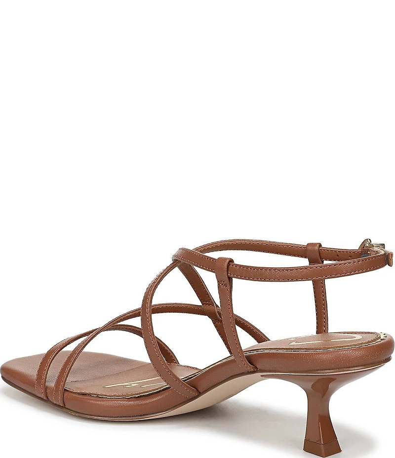 Circus NY by Sam Edelman Jasmine Leather Ankle Strap Dress Sandals