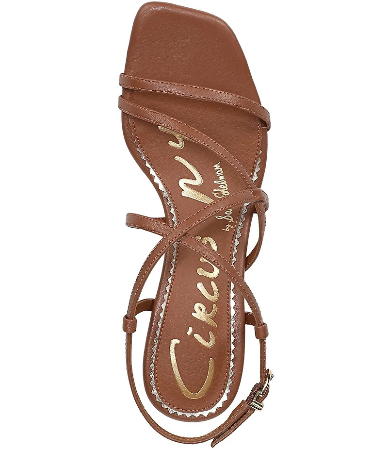 Circus NY by Sam Edelman Jasmine Leather Ankle Strap Dress Sandals