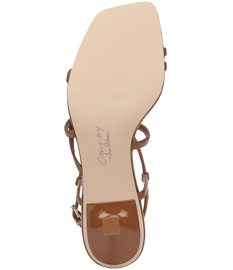Circus NY by Sam Edelman Jasmine Leather Ankle Strap Dress Sandals