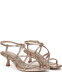 Circus NY by Sam Edelman Jasmine Metallic Ankle Strap Dress Sandals