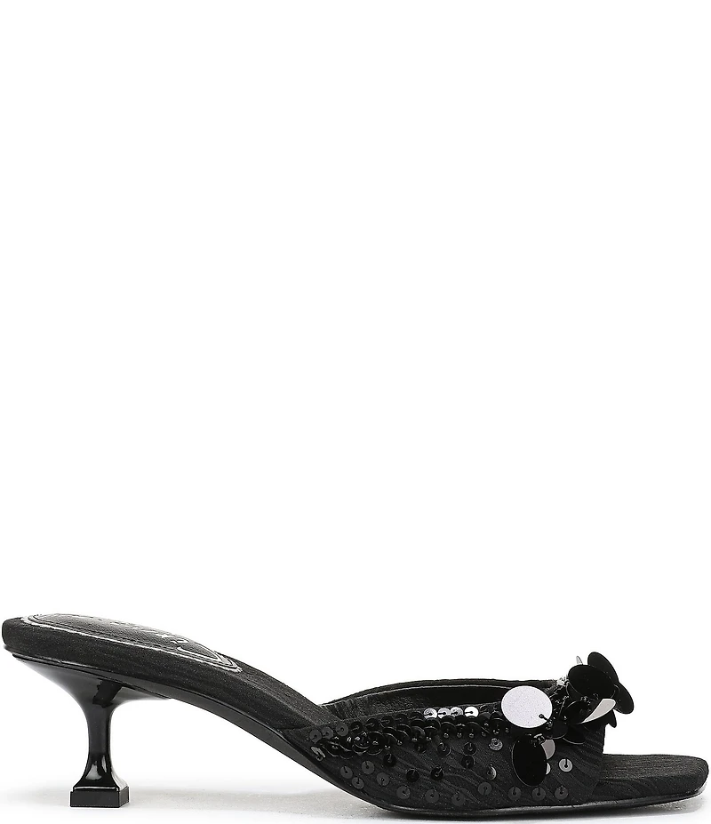 Circus NY by Sam Edelman Juliana Sequin Ornamented Dress Slide Sandals