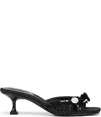 Circus NY by Sam Edelman Juliana Sequin Ornamented Dress Slide Sandals