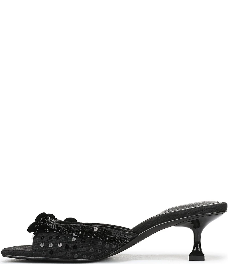 Circus NY by Sam Edelman Juliana Sequin Ornamented Dress Slide Sandals