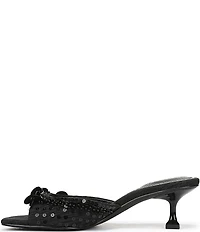 Circus NY by Sam Edelman Juliana Sequin Ornamented Dress Slide Sandals