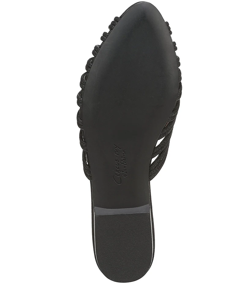 Circus NY by Sam Edelman Kathleen Leopard Lined Strappy Mules