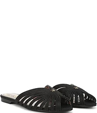 Circus NY by Sam Edelman Kathleen Leopard Lined Strappy Mules