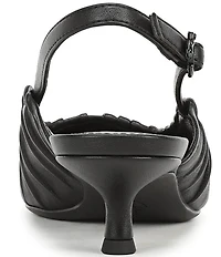 Circus NY by Sam Edelman Katia Ruched Slingback Kitten Heel Pumps