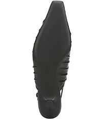 Circus NY by Sam Edelman Katia Ruched Slingback Kitten Heel Pumps