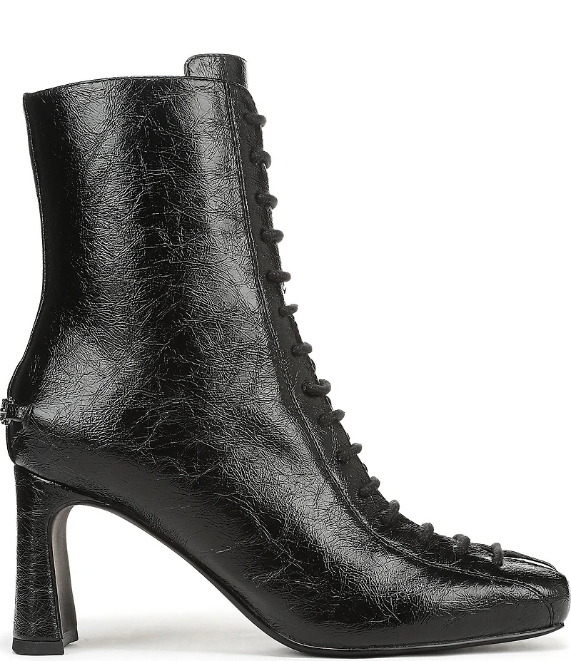 Circus NY by Sam Edelman Kendra Glossy Lace Up Dress Booties