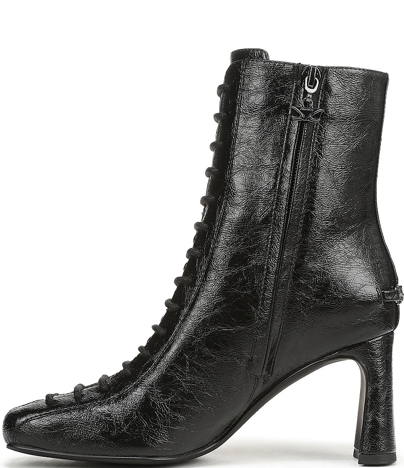 Circus NY by Sam Edelman Kendra Glossy Lace Up Dress Booties