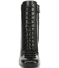 Circus NY by Sam Edelman Kendra Glossy Lace Up Dress Booties