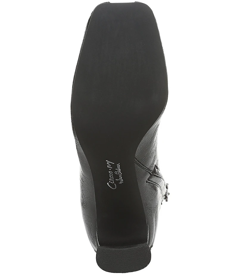 Circus NY by Sam Edelman Kendra Glossy Lace Up Dress Booties