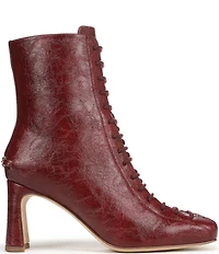 Circus NY by Sam Edelman Kendra Glossy Lace Up Dress Booties