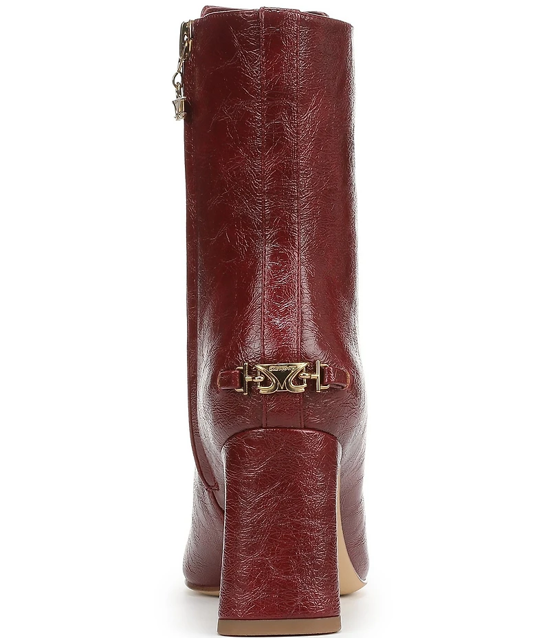 Circus NY by Sam Edelman Kendra Glossy Lace Up Dress Booties