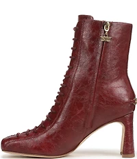 Circus NY by Sam Edelman Kendra Glossy Lace Up Dress Booties
