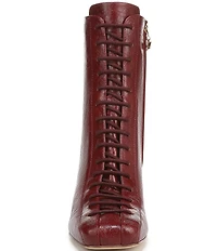 Circus NY by Sam Edelman Kendra Glossy Lace Up Dress Booties