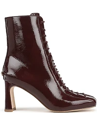 Circus NY by Sam Edelman Kendra Patent Lace Up Dress Booties