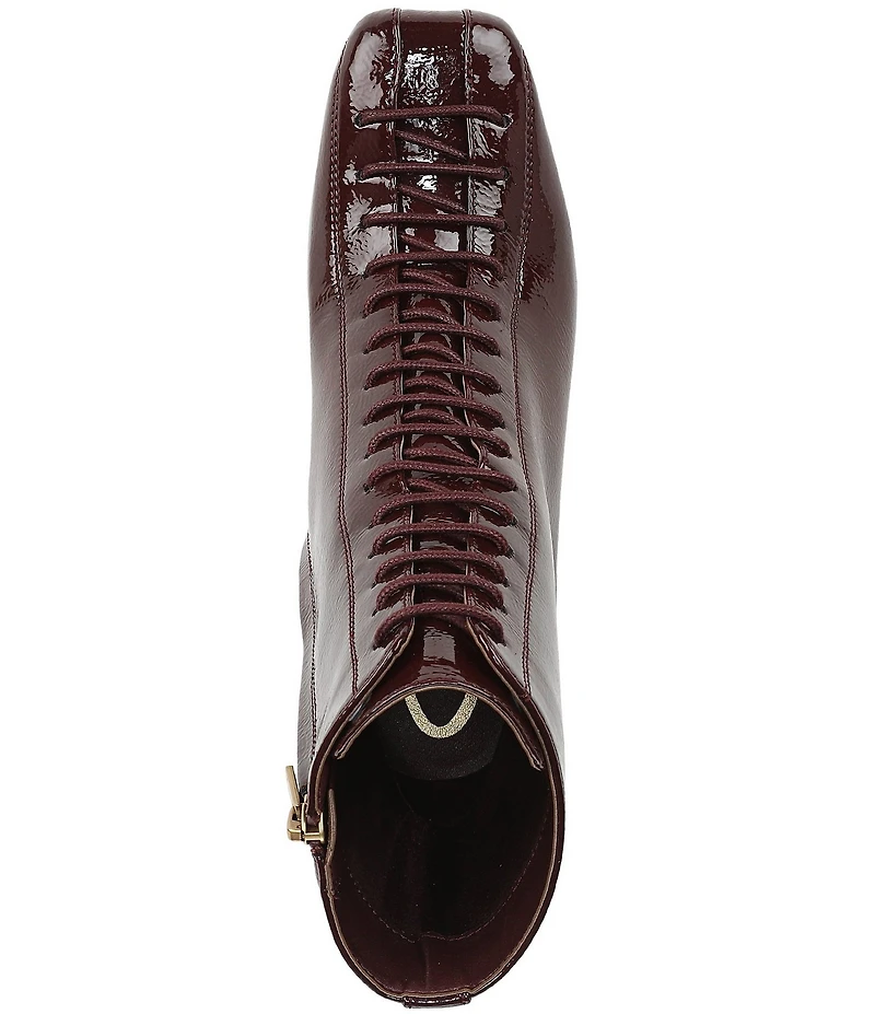 Circus NY by Sam Edelman Kendra Patent Lace Up Dress Booties