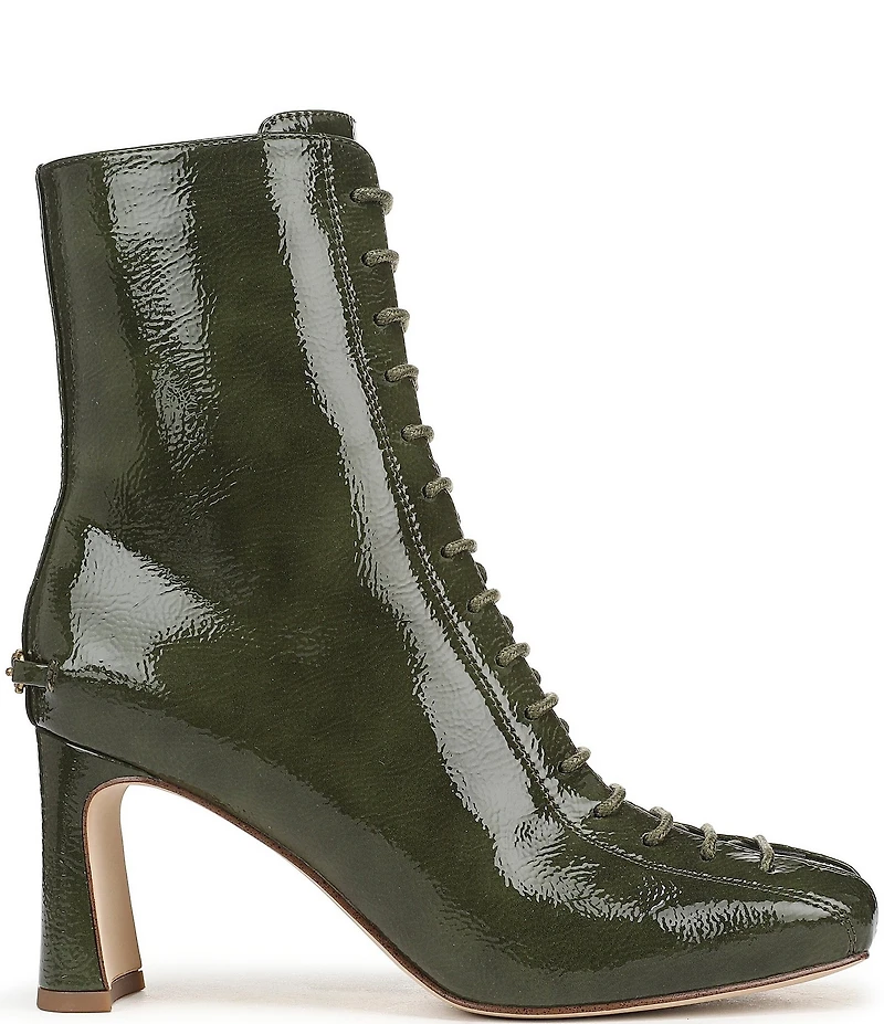 Circus NY by Sam Edelman Kendra Patent Lace Up Dress Booties