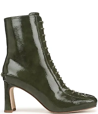 Circus NY by Sam Edelman Kendra Patent Lace Up Dress Booties