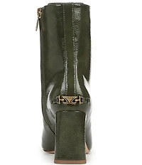 Circus NY by Sam Edelman Kendra Patent Lace Up Dress Booties