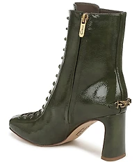 Circus NY by Sam Edelman Kendra Patent Lace Up Dress Booties