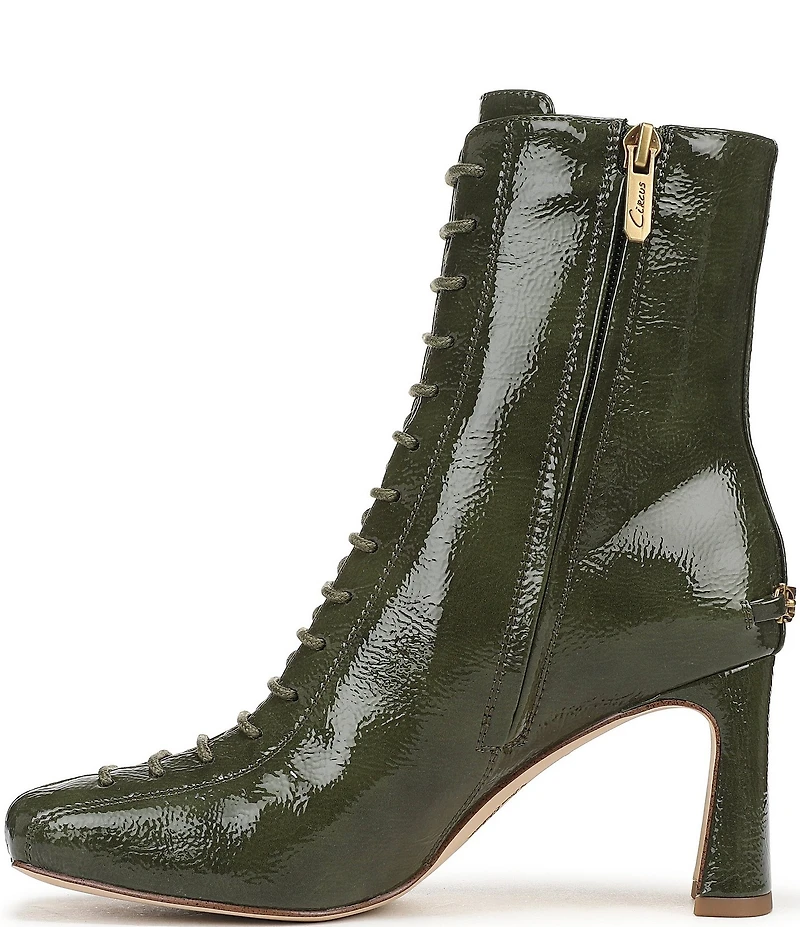 Circus NY by Sam Edelman Kendra Patent Lace Up Dress Booties
