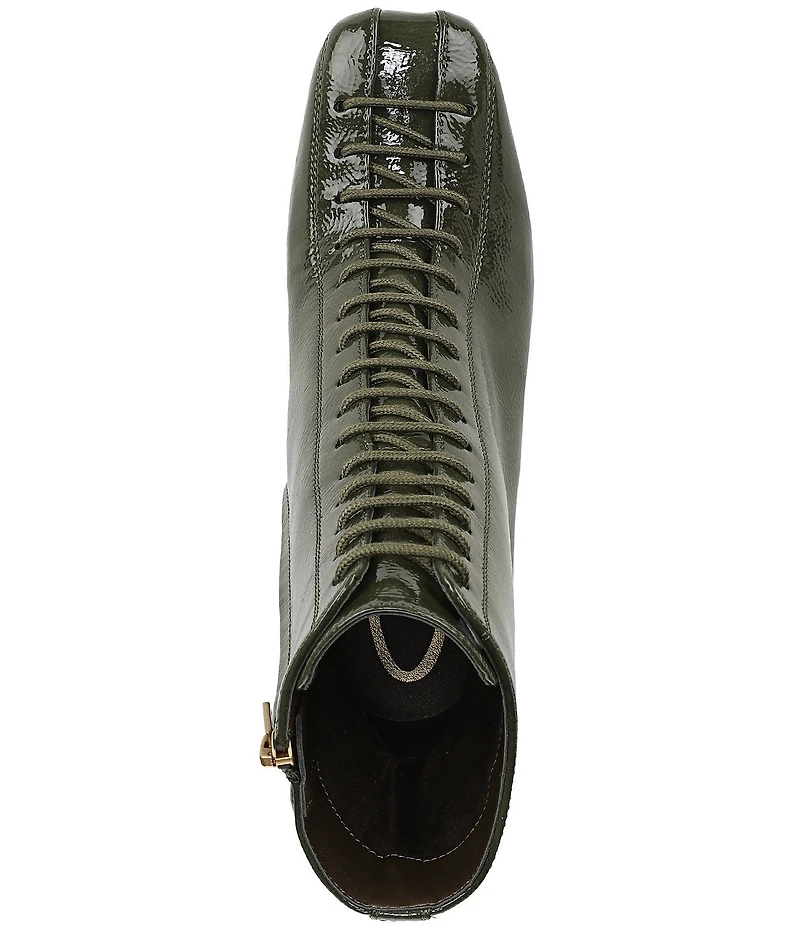 Circus NY by Sam Edelman Kendra Patent Lace Up Dress Booties