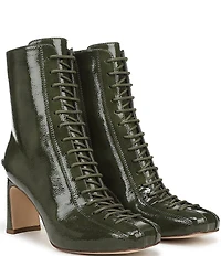 Circus NY by Sam Edelman Kendra Patent Lace Up Dress Booties