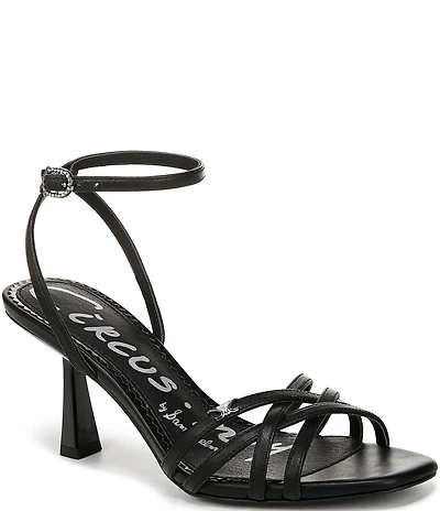 Circus NY by Sam Edelman Kenzie Leather Ankle Strap Dress Sandals