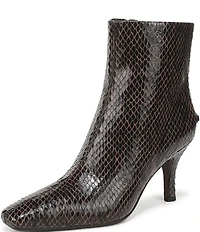 Circus NY by Sam Edelman Laura Snake Embossed Dress Booties