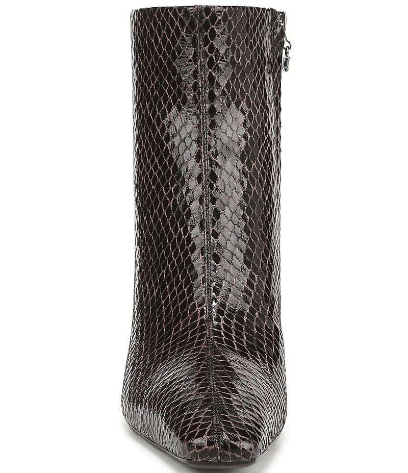 Circus NY by Sam Edelman Laura Snake Embossed Dress Booties