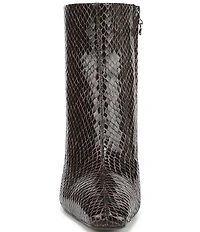 Circus NY by Sam Edelman Laura Snake Embossed Dress Booties