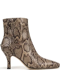 Circus NY by Sam Edelman Laura Snake Print Dress Booties