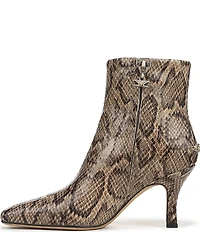 Circus NY by Sam Edelman Laura Snake Print Dress Booties