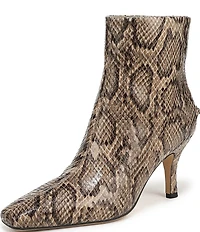Circus NY by Sam Edelman Laura Snake Print Dress Booties