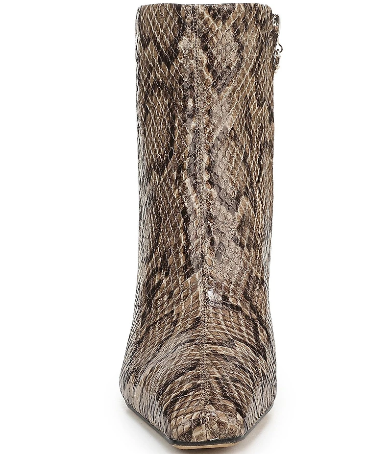 Circus NY by Sam Edelman Laura Snake Print Dress Booties