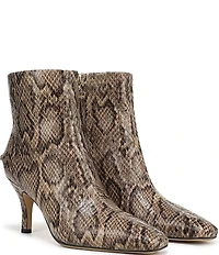 Circus NY by Sam Edelman Laura Snake Print Dress Booties