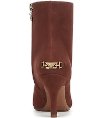Circus NY by Sam Edelman Laura Suede Pointed Toe Kitten Heel Booties