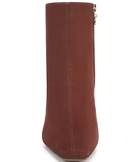 Circus NY by Sam Edelman Laura Suede Pointed Toe Kitten Heel Booties