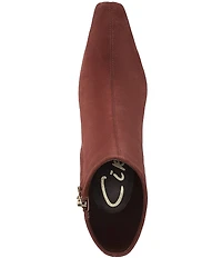 Circus NY by Sam Edelman Laura Suede Pointed Toe Kitten Heel Booties