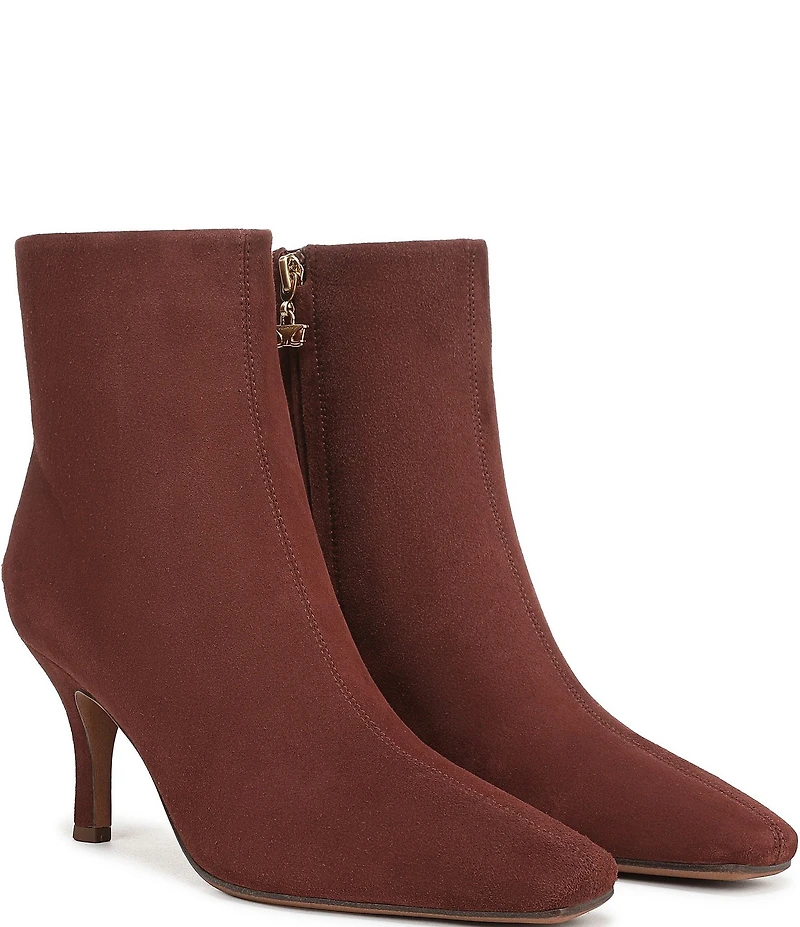Circus NY by Sam Edelman Laura Suede Pointed Toe Kitten Heel Booties