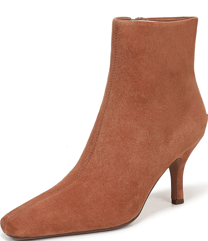 Circus NY by Sam Edelman Laura Suede Pointed Toe Kitten Heel Booties