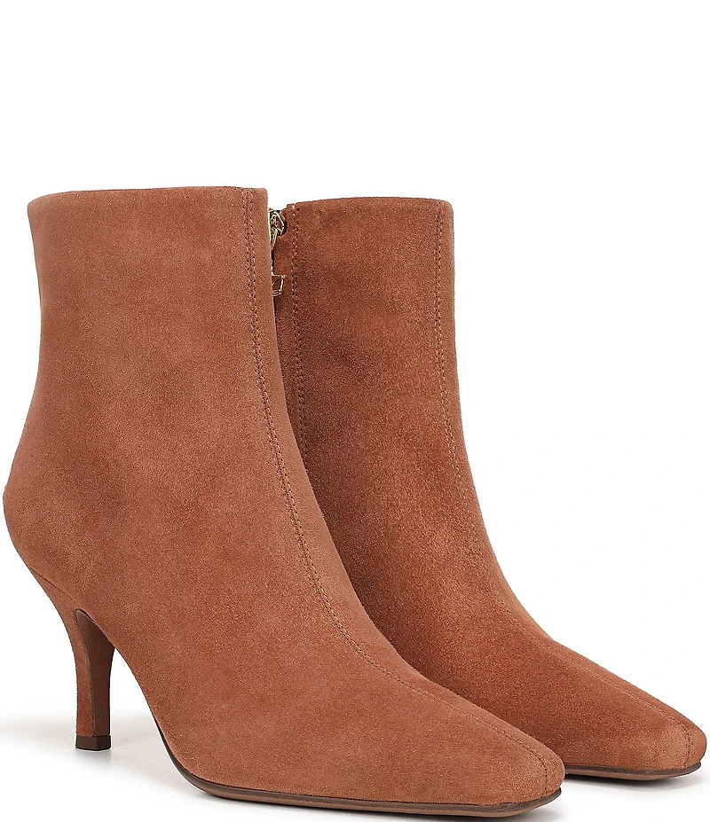 Circus NY by Sam Edelman Laura Suede Pointed Toe Kitten Heel Booties