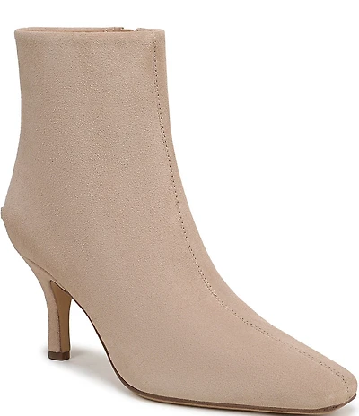Circus NY by Sam Edelman Laura Suede Pointed Toe Kitten Heel Booties