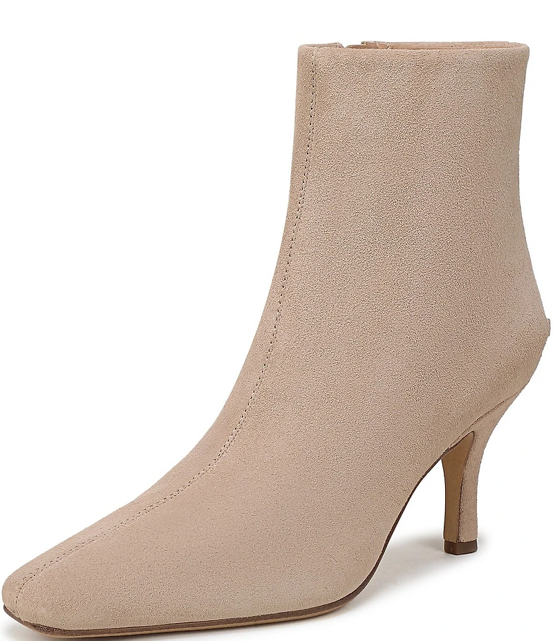 Circus NY by Sam Edelman Laura Suede Pointed Toe Kitten Heel Booties