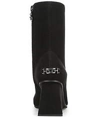 Circus NY by Sam Edelman Lia Square Toe Wedge Heel Dress Booties