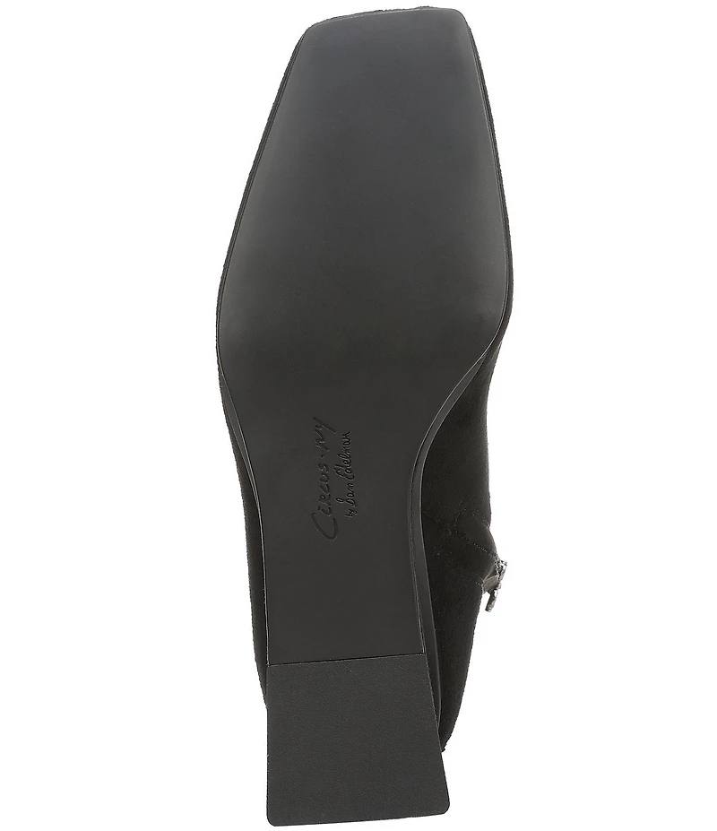 Circus NY by Sam Edelman Lia Square Toe Wedge Heel Dress Booties