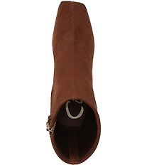 Circus NY by Sam Edelman Lia Square Toe Wedge Heel Dress Booties